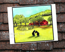 Load image into Gallery viewer, Gina K. Designs - Stamp & Die Set - Beautiful Barnyard. Melanie Muenchinger continues her nature series and follows up Farmyard Friends with the coordinating Beautiful Barnyard set. Available at Embellish Away located in Bowmanville Ontario Canada. Example by brand ambassador.