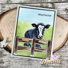 Load image into Gallery viewer, Gina K. Designs - Stamp & Die Set - Beautiful Barnyard. Melanie Muenchinger continues her nature series and follows up Farmyard Friends with the coordinating Beautiful Barnyard set. Available at Embellish Away located in Bowmanville Ontario Canada. Example by brand ambassador.