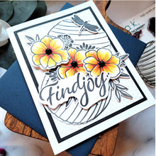 Cargar imagen en el visor de la galería, Gina K. Designs - Stamps - Joy In The Ordinary. Joy in the Ordinary is a stamp set by Lisa Hetrick. This set is made of premium clear photopolymer and measures 6" X 8". Made in the USA. Available at Embellish Away located in Bowmanville Ontario Canada. Card design by brand ambassador.