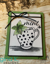 Load image into Gallery viewer, Gina K. designs - Stamps and Die Set - Be Encouraged. Be Encouraged is a stamp set by Lisa Hetrick. This set is made of premium clear photopolymer and measures 6" X 8". Dies are compatible with most die-cutting machines. Available at Embellish Away located in Bowmanville Ontario Canada. design by brand ambassador.