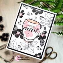 Load image into Gallery viewer, Gina K. designs - Stamps and Die Set - Be Encouraged. Be Encouraged is a stamp set by Lisa Hetrick. This set is made of premium clear photopolymer and measures 6" X 8". Dies are compatible with most die-cutting machines. Available at Embellish Away located in Bowmanville Ontario Canada. Design by Colleen Balija