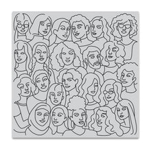 Load image into Gallery viewer, Hero Arts - Background Cling Stamp - United People Bold Prints. Available at Embellish Away located in Bowmanville Ontario Canada.