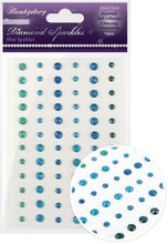 Load image into Gallery viewer, We have made our gemstones even more stunning with the Diamond Sparkles Glitter Gemstones. Available at Embellish Away in Bowmanville Ontario Canada.