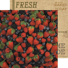 Load image into Gallery viewer, Kaisercraft - 12x12 Double-sided Paper - Bon Appetit (Single Sheets). Perfect for the bakers or those that want to journal their recipes. These 12x12 are available for purchase by the individual sheet. Each sold separately. Available: Prep, Knead, Fresh, Floured, Recipe. Available at Embellish Away located in Bowmanville Ontario Canada.