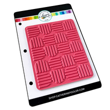 將圖片載入圖庫檢視器 Catherine Pooler - Background Stamp - Line Dance. Step one, two, three...the Line Dance Background Stamp is such a fun geometric pattern. Use this stamp as a great background to your next card. Available at Embellish Away located in Bowmanville Ontario Canada.