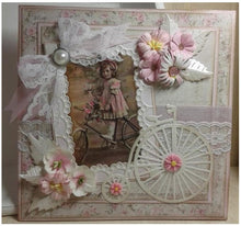 Cargar imagen en el visor de la galería, Marianne Design - Craftables Die - Passe Partout - Rectangle. Make pretty Window apertures and doily backgrounds for your cards. Craftables can be used in all leading brand die cutting systems. 4 piece set. Approx. sizes: 2 3/4" x 4" and 1 1/2" x 2 1/2" Available at Embellish Away located in Bowmanville Ontario Canada. card example by brand ambassador.