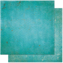 Load image into Gallery viewer, BoBunny - Double Dot Collection. This 12x12 inch double-sided heavy weight scrapbooking papers. Available in a variety of designs, colours, each sold separately. Acid and lignin free. Made in USA. Ocean. Available at Embellish Away located in Bowmanville Ontario Canada.