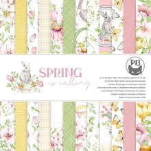 Load image into Gallery viewer, P13 - Double-Sided Paper Pad 6"X6" - 24/Pkg - Spring Calling. The perfect start to all your paper crafting projects! This package contains twenty four 6x6 inch double-sided sheets in six different designs, plus two additional designs on the covers. Available at Embellish Away Located in Bowmanville Ontario Canada.
