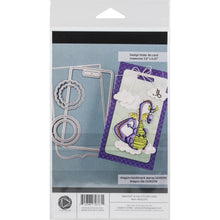 Cargar imagen en el visor de la galería, PhotoPlay - Say It With Stamps Die Set - #6 Bracket & Tag. This die set will add beautiful accents to greeting cards, scrapbook pages, papercrafts and more. This package contains a set of six etched metal dies. Sizes range from 1.25 inches by 1.25 inches to 3.25 inches by 6 inches. Imported. Available at Embellish Away located in Bowmanville Ontario Canada.