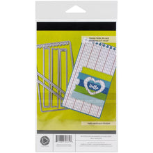 Cargar imagen en el visor de la galería, PhotoPlay - Say It With Stamps Die Set - #6 Notebook & Banner. This die set will add beautiful accents to greeting cards, scrapbook pages, papercrafts and more. This package contains a set of five etched metal dies. Sizes range from .5 inch by 5.15 inches to 3.25 inches by 6 inches. Imported. Available at Embellish Away located in Bowmanville Ontario Canada.