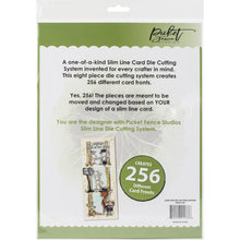 Load image into Gallery viewer, Picket Fence Studios - Steel Dies - Slim Line Die System. Just the thing for customizing your paper crafting project! The ideal way to cut out a stamped image with ease and accuracy. Available at Embellish Away located in Bowmanville Ontario Canada.