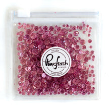 Load image into Gallery viewer, Pinkfresh - Glitter Drops Essentials. Perfect for adding glitzy accents to your crafting projects! Contains 1 pack of glitter embellishment drops in mixed sizes (3mm/4mm/5mm/6mm). Available in a variety of colors: each sold separately. Available at Embellish Away located in Bowmanville Ontario Canada. Blossom.