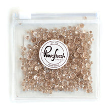 Load image into Gallery viewer, Pinkfresh - Glitter Drops Essentials. Perfect for adding glitzy accents to your crafting projects! Contains 1 pack of glitter embellishment drops in mixed sizes (3mm/4mm/5mm/6mm). Available in a variety of colors: each sold separately. Available at Embellish Away located in Bowmanville Ontario Canada. Champagne.
