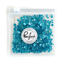 Load image into Gallery viewer, Pinkfresh - Glitter Drops Essentials. Perfect for adding glitzy accents to your crafting projects! Contains 1 pack of glitter embellishment drops in mixed sizes (3mm/4mm/5mm/6mm). Available in a variety of colors: each sold separately. Available at Embellish Away located in Bowmanville Ontario Canada. Lagoon.