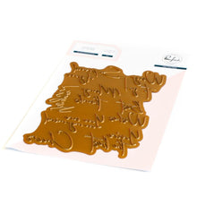 Load image into Gallery viewer, Pinkfresh Studio - Hot Foil Plate - Modern Script Sentiments. 1 piece hot foil plate to coordinate with the Modern Script Sentiments die. There is also a matching Modern Script Sentiments stamp set. Approximate Measurements: 4.25 x 5.5 inches. Available at Embellish Away located in Bowmanville Ontario Canada.