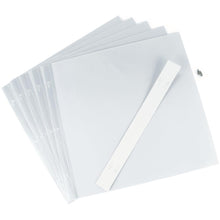 Cargar imagen en el visor de la galería, Pioneer - Universal Top-Loading Page Protectors - 5/Pkg - 12"X12" (W/White Inserts). PIONEER-Heavy paper inserts with top loading sheet protectors. Can be used with post bound, strap style or 3-ring albums. Acid free, lignin free and PVC emission free. Available at Embellish Away located in Bowmanville Ontario Canada.