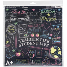 Cargar imagen en el visor de la galería, Reminisce - Collection Kit 12"X12" - Meet The Teacher. The perfect start to all your paper crafting projects! This package contains fourteen 12x12 inch double-sided sheets in seven different designs (two of each) and one 12x12 inch sticker sheet. Acid and lignin free. Made in USA. Available at Embellish Away located in Bowmanville Ontario Canada.