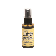 Load image into Gallery viewer, Tim Holtz - Distress Spray - Stain. Spray directly on porous surfaces a quick, easy ink coverage. Mist with water to blend color and get mottled effects. This package contains one 1.9oz. Comes in a variety of colors. Available at Embellish Away located in Bowmanville Ontario Canada. Scattered Straw