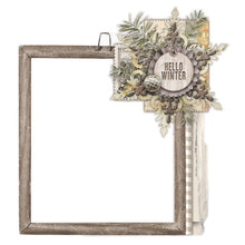 Load image into Gallery viewer, Simple Stories - Chipboard Frames - Simple Vintage Winter Woods. Embellishments can add whimsy, dimension, color and style to greeting cards, scrapbook pages, altered art, mixed media and more. Available at Embellish Away located in Bowmanville Ontario Canada.