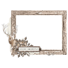Load image into Gallery viewer, Simple Stories - Chipboard Frames - Simple Vintage Winter Woods. Embellishments can add whimsy, dimension, color and style to greeting cards, scrapbook pages, altered art, mixed media and more. Available at Embellish Away located in Bowmanville Ontario Canada.