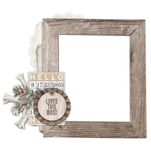 Load image into Gallery viewer, Simple Stories - Chipboard Frames - Simple Vintage Winter Woods. Embellishments can add whimsy, dimension, color and style to greeting cards, scrapbook pages, altered art, mixed media and more. Available at Embellish Away located in Bowmanville Ontario Canada.