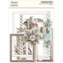 Load image into Gallery viewer, Simple Stories - Chipboard Frames - Simple Vintage Winter Woods. Embellishments can add whimsy, dimension, color and style to greeting cards, scrapbook pages, altered art, mixed media and more. Available at Embellish Away located in Bowmanville Ontario Canada.