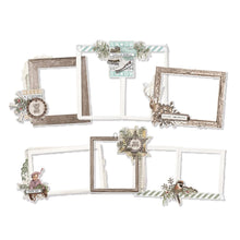 Load image into Gallery viewer, Simple Stories - Chipboard Frames - Simple Vintage Winter Woods. Embellishments can add whimsy, dimension, color and style to greeting cards, scrapbook pages, altered art, mixed media and more. Available at Embellish Away located in Bowmanville Ontario Canada.