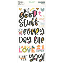 Cargar imagen en el visor de la galería, Simple Stories - Good Stuff - Foam Stickers - 29/Pkg. Add dimension and color to your paper crafts! This package contains Good Stuff Foam Stickers, 29 pieces. Imported. Available at Embellish Away located in Bowmanville Ontario Canada.