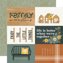 Load image into Gallery viewer, Simple Stories - Hearth & Home - Double-Sided Cardstock 12"X12" - Choose from a variety of Single Sheets. Each Sheet sold separately. Made in USA. Available at Embellish Away located in Bowmanville Ontario Canada. 4x6 Elements.