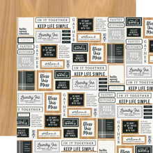 Load image into Gallery viewer, Simple Stories - Hearth & Home - Double-Sided Cardstock 12"X12" - Choose from a variety of Single Sheets. Each Sheet sold separately. Made in USA. Available at Embellish Away located in Bowmanville Ontario Canada. Welcome Home.