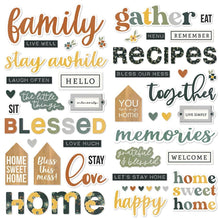 Cargar imagen en el visor de la galería, Simple Stories - Hearth & Home - Foam Stickers - 61/Pkg. Available at Embellish Away located in Bowmanville Ontario Canada.