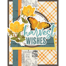 Cargar imagen en el visor de la galería, Simple Stories - Simple Cards - Card Kit - Harvest Wishes - Country Harvest. This card kit includes (29) Chipboard Pieces, (59) Die-Cut Bits & Pieces, (8) 4.25 x 5.5 White Cardstock Bases and Complete Step-By-Step Instructions.. Made in USA. Available at Embellish Away located in Bowmanville Ontario Canada. Card 4