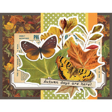 Cargar imagen en el visor de la galería, Simple Stories - Simple Cards - Card Kit - Harvest Wishes - Country Harvest. This card kit includes (29) Chipboard Pieces, (59) Die-Cut Bits & Pieces, (8) 4.25 x 5.5 White Cardstock Bases and Complete Step-By-Step Instructions.. Made in USA. Available at Embellish Away located in Bowmanville Ontario Canada. Card 6