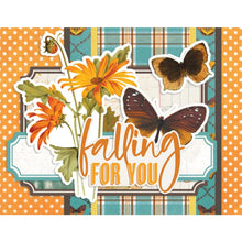 Cargar imagen en el visor de la galería, Simple Stories - Simple Cards - Card Kit - Harvest Wishes - Country Harvest. This card kit includes (29) Chipboard Pieces, (59) Die-Cut Bits & Pieces, (8) 4.25 x 5.5 White Cardstock Bases and Complete Step-By-Step Instructions.. Made in USA. Available at Embellish Away located in Bowmanville Ontario Canada. Card 8