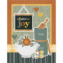 Load image into Gallery viewer, Simple Stories - Simple Cards Card Kit - Happy Greetings - Hearth & Home. Make your cards stand out! This package contains (35) Chipboard Pieces, (69) Die-Cut Bits & Pieces, (8) 4.25 x 5.5 White Cardstock Bases and Complete Step-By-Step Instructions. Imported. Available at Embellish Away located in Bowmanville Ontario Canada.