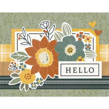 Load image into Gallery viewer, Simple Stories - Simple Cards Card Kit - Happy Greetings - Hearth & Home. Make your cards stand out! This package contains (35) Chipboard Pieces, (69) Die-Cut Bits & Pieces, (8) 4.25 x 5.5 White Cardstock Bases and Complete Step-By-Step Instructions. Imported. Available at Embellish Away located in Bowmanville Ontario Canada.