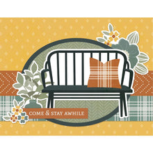 Load image into Gallery viewer, Simple Stories - Simple Cards Card Kit - Happy Greetings - Hearth & Home. Make your cards stand out! This package contains (35) Chipboard Pieces, (69) Die-Cut Bits & Pieces, (8) 4.25 x 5.5 White Cardstock Bases and Complete Step-By-Step Instructions. Imported. Available at Embellish Away located in Bowmanville Ontario Canada.