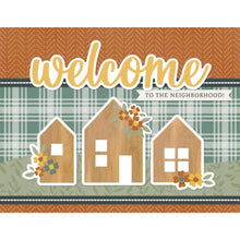 Load image into Gallery viewer, Simple Stories - Simple Cards Card Kit - Happy Greetings - Hearth & Home. Make your cards stand out! This package contains (35) Chipboard Pieces, (69) Die-Cut Bits & Pieces, (8) 4.25 x 5.5 White Cardstock Bases and Complete Step-By-Step Instructions. Imported. Available at Embellish Away located in Bowmanville Ontario Canada.