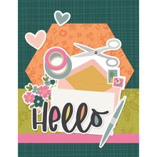 Load image into Gallery viewer, Simple Stories - Simple Cards Card Kit - Shine On! - Good Stuff. Make your cards stand out! This package contains (30) Chipboard Pieces, (65) Die-Cut Bits & Pieces, (8) 4.25 x 5.5 White Cardstock Bases and Complete Step-By-Step Instructions. Imported. Available at Embellish Away located in Bowmanville Ontario Canada. Card 2.