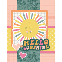 Load image into Gallery viewer, Simple Stories - Simple Cards Card Kit - Shine On! - Good Stuff. Make your cards stand out! This package contains (30) Chipboard Pieces, (65) Die-Cut Bits & Pieces, (8) 4.25 x 5.5 White Cardstock Bases and Complete Step-By-Step Instructions. Imported. Available at Embellish Away located in Bowmanville Ontario Canada. Card 5.