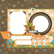 Cargar imagen en el visor de la galería, Simple Stories - Simple Pages Page Kit - Autumn Harvest - Country Harvest. This Kit includes (34) Chipboard Pieces, (66) Die-Cut Bits & Pieces, (4) 12x12 Cardstock Base Sheets and Complete Step-By-Step Instructions. Made in USA. Available at Embellish Away located in Bowmanville Ontario Canada.