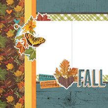 Cargar imagen en el visor de la galería, Simple Stories - Simple Pages Page Kit - Autumn Harvest - Country Harvest. This Kit includes (34) Chipboard Pieces, (66) Die-Cut Bits & Pieces, (4) 12x12 Cardstock Base Sheets and Complete Step-By-Step Instructions. Made in USA. Available at Embellish Away located in Bowmanville Ontario Canada.