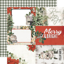 Load image into Gallery viewer, Simple Stories - Simple Vintage Rustic Christmas - Dbl-Sided Cardstock 12"X12" - Single Sheets. Choose from the drop down select single sheets. Each sold separately. Available: Here Comes Santa Claus, Under The Tree, Season's Best, Peace On Earth, Wrapped With Care, Simply Magical, Reindeer Games, Jolly Good, Journal Elements, 3"X4" Elements, 4"X4" Elements, 4"X6" Elements, Cranberry/Sage Simple Basics, Coal/Marshmallow Simple Basics, Evergreen/Slate Simple Basics. Available in Bowmanville Ontario Canada.