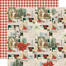 Load image into Gallery viewer, Simple Stories - Simple Vintage Rustic Christmas - Dbl-Sided Cardstock 12"X12" - Single Sheets. Choose from the drop down select single sheets. Each sold separately. Available: Here Comes Santa Claus, Under The Tree, Season's Best, Peace On Earth, Wrapped With Care, Simply Magical, Reindeer Games, Jolly Good, Journal Elements, 3"X4" Elements, 4"X4" Elements, 4"X6" Elements, Cranberry/Sage Simple Basics, Coal/Marshmallow Simple Basics, Evergreen/Slate Simple Basics. Available in Bowmanville Ontario Canada.