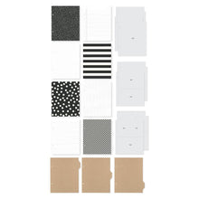 Cargar imagen en el visor de la galería, Simple Stories - Sn@p! Binder 6X8 - Black. The perfect binder for showcasing all your photos and more! This package contains one 8.75x9x3 inch binder with eight pages, one pocket and 12 pocket pages. Acid and lignin free. Imported. Available at Embellish Away located in Bowmanville Ontario Canada.