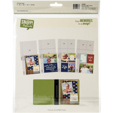 Load image into Gallery viewer, Simple Stories - Sn@p! Pocket Pages For 6"X8" Flipbooks - 10/Pkg - Multi Pack. A snappy way to capture your colorful life! Simply add your own photos, mementos and memories to capture your colorful, one-of-a- kind life in a snap! This package contains ten 6x8 inch pocket pages with assorted pocket sizes. Acid and lignin free. Imported. Available at Embellish Away located in Bowmanville Ontario Canada.