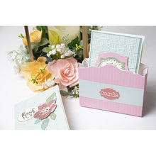 गैलरी व्यूवर में इमेज लोड करें, Sizzix - 3D Textured Impressions By Eileen Hull - Woven Leather. Show your artistic style using the Sizzix Woven Leather 3-D Textured Impressions Embossing Folder. Available at Embellish Away located in Bowmanville Ontario Canada. Example by Eileen Hull.