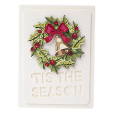 Load image into Gallery viewer, Sizzix - Thinlits Dies By Tim Holtz - 15/Pkg - Yuletide Colorize. Thinlit dies offer a variety of affordable solo options or multi die options. Thinlits are easy to use and are compact and portable. Available at Embellish Away located in Bowmanville Ontario Canada. Card by brand ambassador.