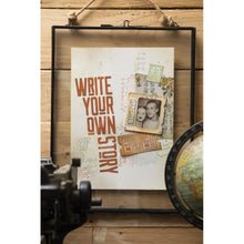 Load image into Gallery viewer, Sizzix - Thinlits Dies By Tim Holtz - 73/Pkg - Alphanumeric Theory. Thinlit dies offer a variety of affordable solo options or multi die options. Available at Embellish Away located in Bowmanville Ontario Canada. Example by brand ambassador.