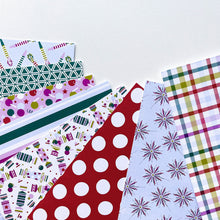 Load image into Gallery viewer, Catherine Pooler - 6x6 Patterned Paper - Snap Crackle Pop. No, that isn't your childhood breakfast cereal...that is the sound of a celebration! The Snap Crackle Pop Patterned Paper is all about a party and perfect in time for New Years. Available at Embellish Away located in Bowmanville Ontario Canada.